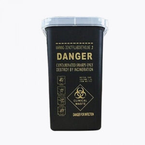 Contenedor Para Residuos Punzocortantes Rpbi Negro
