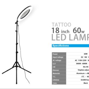Lampara Circula Led 18” 60w