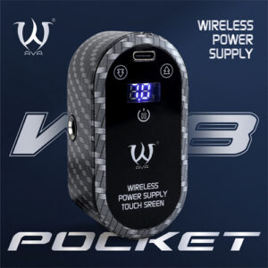 AVA TOUCH POCKET FUENTE DE PODER INALAMBRICA W8 GRIS 6.35mm Jack