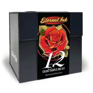 Sample Color Set Of 12 - 1oz Bottles - Eternal Tattoo Ink